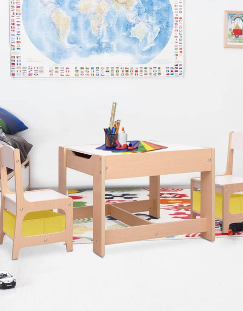 Încărcați imaginea în vizualizatorul Galerie, Masă pentru copii cu 2 scaune, MDF Lando - Lando
