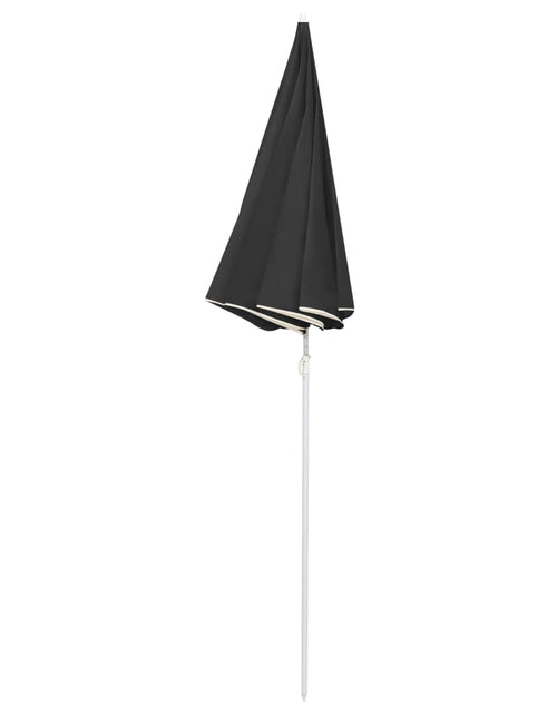 Încărcați imaginea în vizualizatorul Galerie, Umbrelă de soare pentru exterior, stâlp din oțel, antracit, 180 cm Lando - Lando

