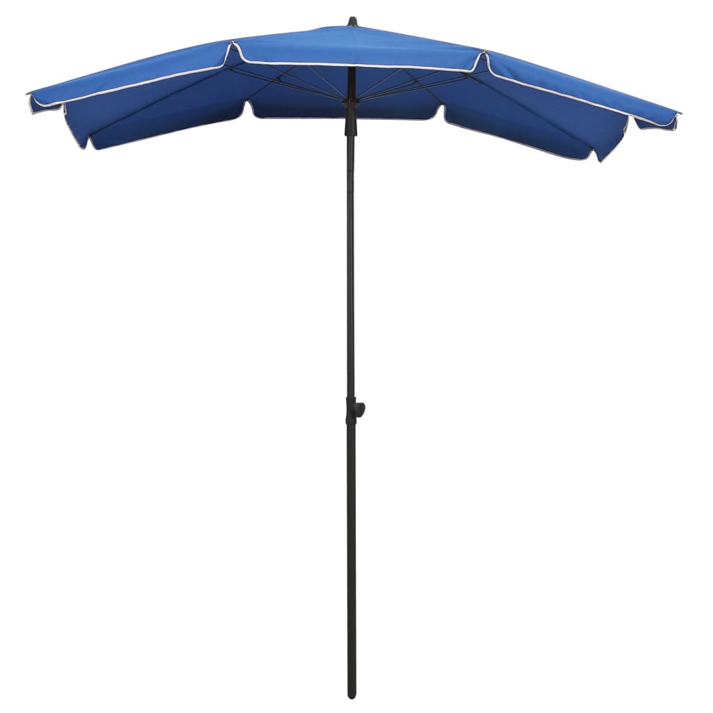 Umbrelă de grădină cu stâlp, albastru azuriu, 200x130 cm Lando - Lando