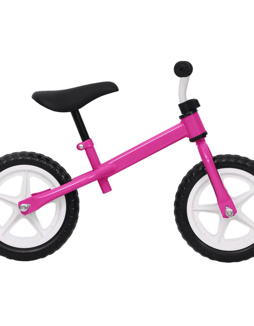 Încărcați imaginea în vizualizatorul Galerie, Bicicletă pentru echilibru 12 inci, cu roți, roz Lando - Lando
