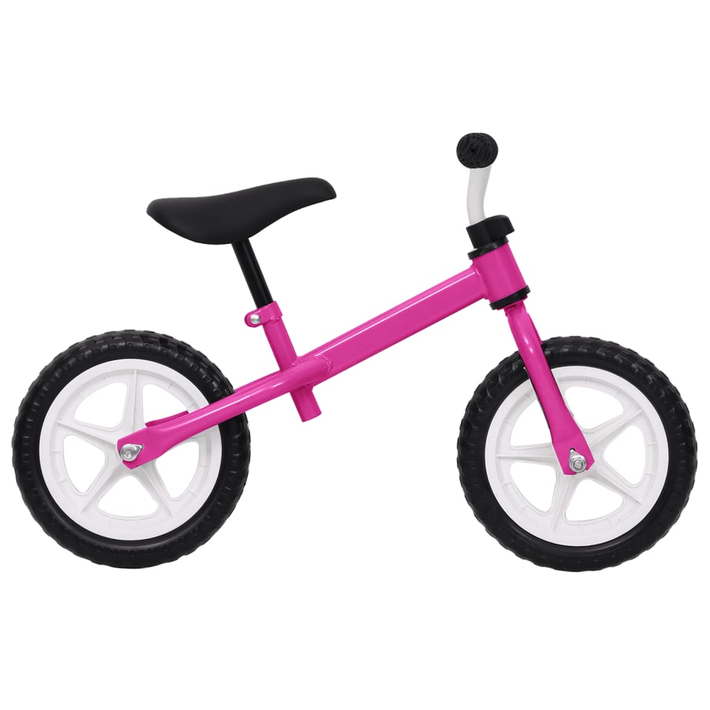 Bicicletă pentru echilibru 12 inci, cu roți, roz Lando - Lando