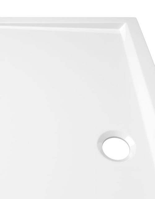 Încărcați imaginea în vizualizatorul Galerie, Cădiță de duș dreptunghiulară din ABS, alb, 80x120 cm Lando - Lando
