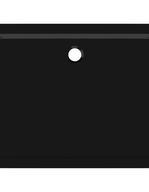 Загрузите изображение в средство просмотра галереи, Cădiță de duș dreptunghiulară din ABS, neagră, 70x90 cm Lando - Lando
