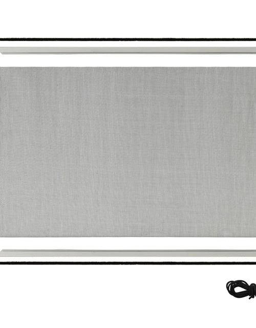 Загрузите изображение в средство просмотра галереи, Plasă insecte extensibilă pentru ferestre, alb, (75-143)x50 cm Lando - Lando
