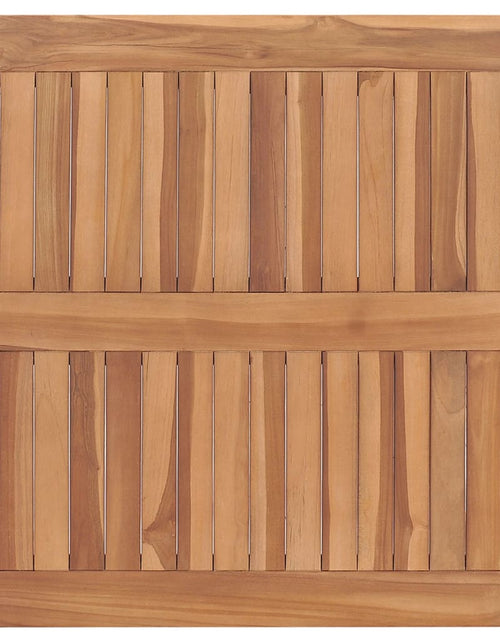 Загрузите изображение в средство просмотра галереи, Masă de grădină, 85x85x75 cm, lemn masiv de tec - Lando

