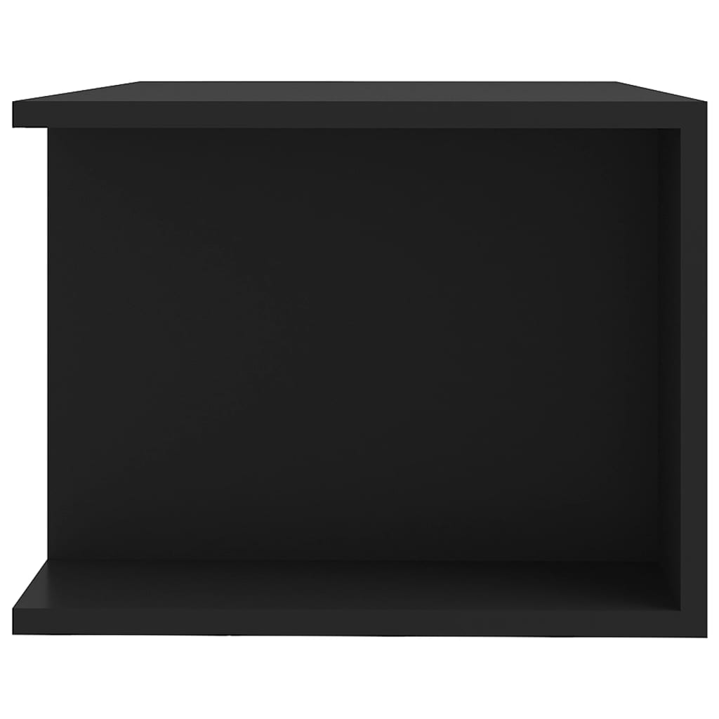 Comodă TV cu lumini LED, negru, 90x39x30 cm Lando - Lando