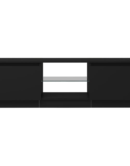 Încărcați imaginea în vizualizatorul Galerie, Comodă TV cu lumini LED, negru, 120x30x35,5 cm Lando - Lando
