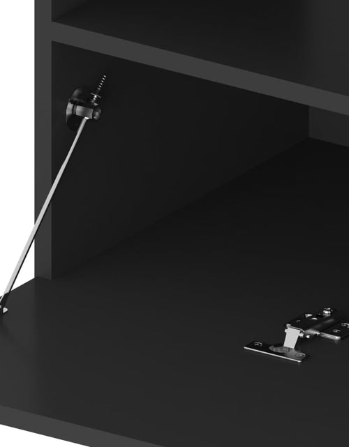 Încărcați imaginea în vizualizatorul Galerie, Comode TV cu lumini LED, 2 buc., negru, 75x35x40 cm - Lando
