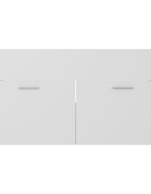 Încărcați imaginea în vizualizatorul Galerie, Dulap de chiuvetă, alb, 90x38,5x46 cm, PAL - Lando
