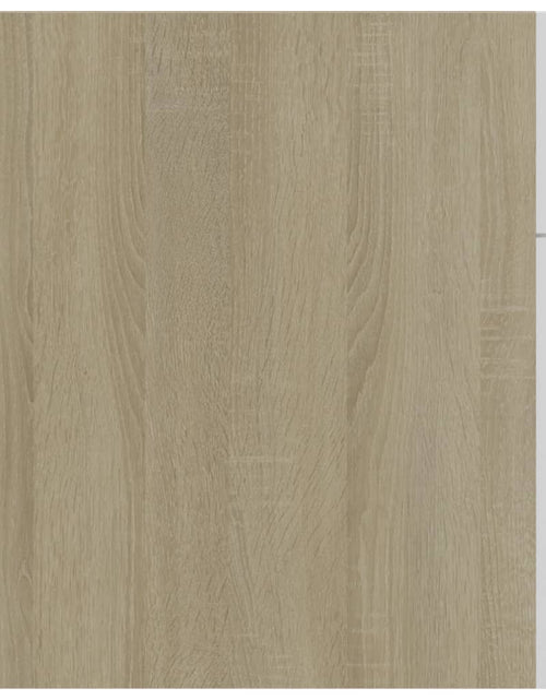 Încărcați imaginea în vizualizatorul Galerie, Dulap de chiuvetă, alb și stejar Sonoma, 90x38,5x46 cm, PAL - Lando
