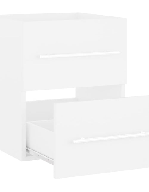 Загрузите изображение в средство просмотра галереи, Dulap pentru chiuvetă, alb, 41x38,5x48 cm, PAL - Lando
