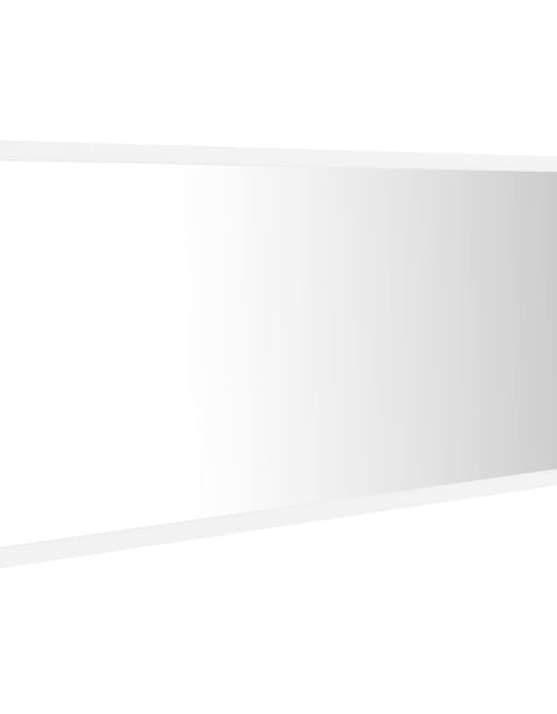Загрузите изображение в средство просмотра галереи, Oglindă de baie cu LED, alb, 100x8,5x37 cm, acril Lando - Lando

