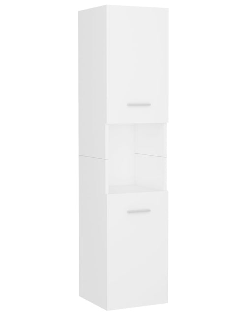Încărcați imaginea în vizualizatorul Galerie, Dulap de baie, alb, 30 x 30 x 130 cm, PAL - Lando
