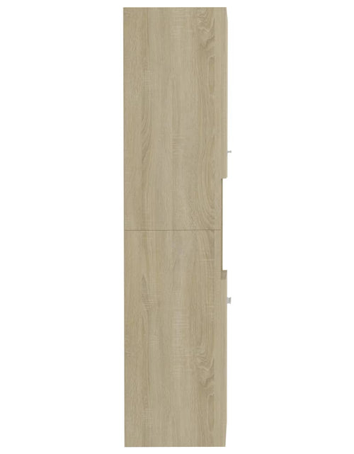 Încărcați imaginea în vizualizatorul Galerie, Dulap de baie, stejar sonoma, 30x30x130 cm, lemn prelucrat - Lando
