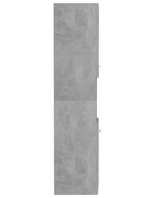 Загрузите изображение в средство просмотра галереи, Dulap de baie, gri beton, 30 x 30 x 130 cm, PAL - Lando

