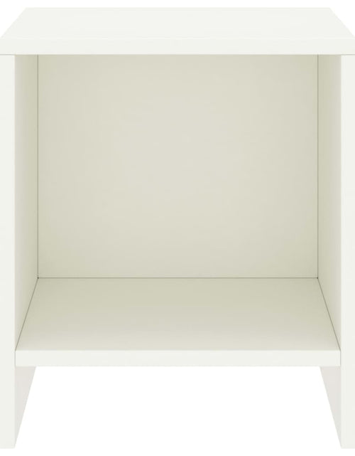 Загрузите изображение в средство просмотра галереи, Noptieră, alb, 35 x 30 x 40 cm, lemn masiv de pin - Lando
