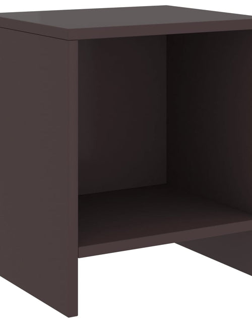 Încărcați imaginea în vizualizatorul Galerie, Noptiere, 2 buc., maro închis, 35 x 30 x 40 cm, lemn masiv pin - Lando
