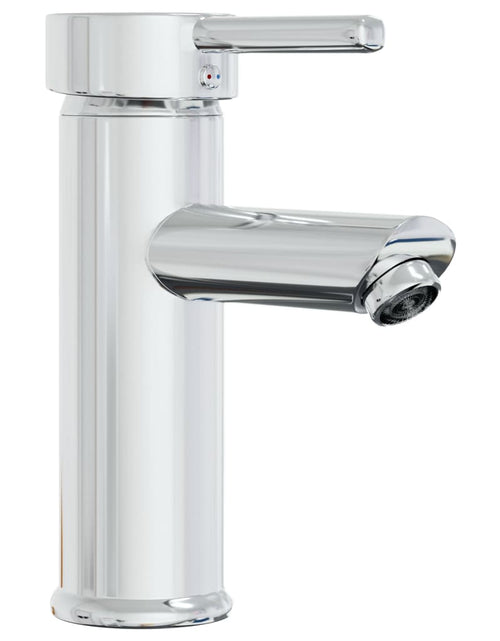 Încărcați imaginea în vizualizatorul Galerie, Chiuvetă încorporată cu robinet, alb, 42x39x18 cm, ceramică Lando - Lando
