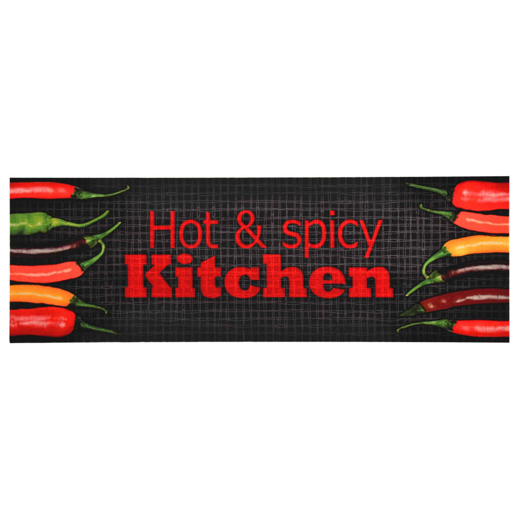 Covoraș bucătărie, imprimeu Hot & Spicy, 60x300 cm, lavabil Lando - Lando