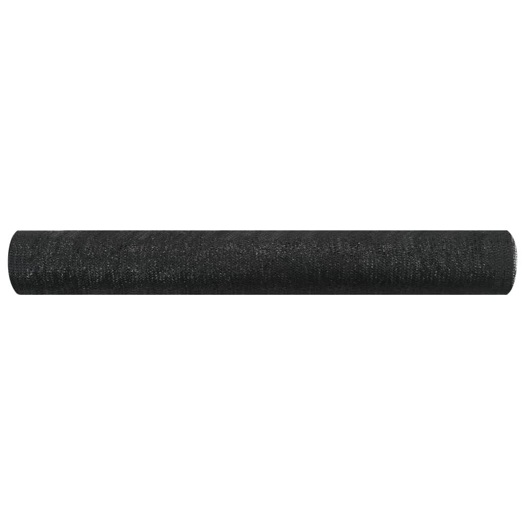Plasă pentru intimitate, negru, 3,6x50 m, HDPE, 75 g/m² Lando - Lando
