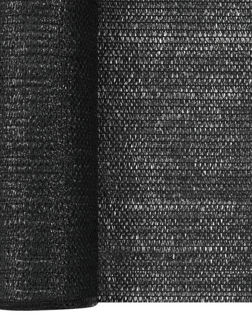 Încărcați imaginea în vizualizatorul Galerie, Plasă pentru intimitate, negru, 3,6x50 m, HDPE, 75 g/m² Lando - Lando
