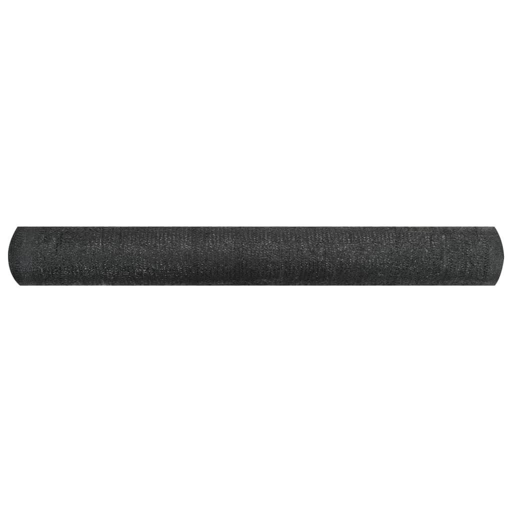 Plasă pentru intimitate, negru, 3,6x10 m, HDPE, 195 g/m² Lando - Lando