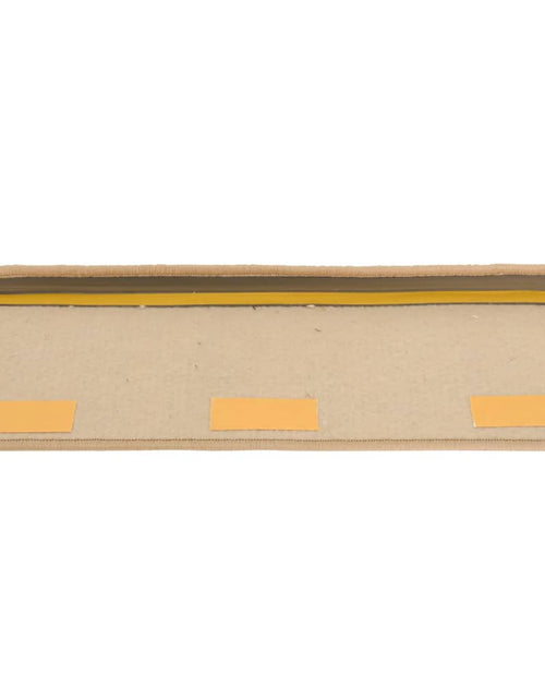 Încărcați imaginea în vizualizatorul Galerie, Covorașe trepte de scară, 15 buc., auriu, 65x21x4 cm - Lando
