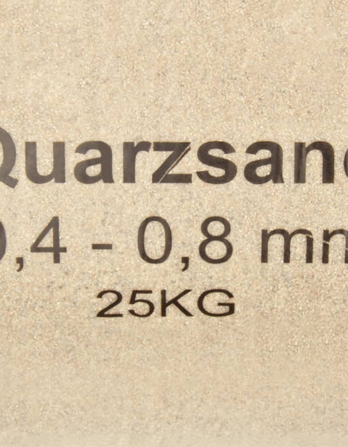 Загрузите изображение в средство просмотра галереи, Nisip de filtrare, 25 kg, 0,4-0,8 mm Lando - Lando
