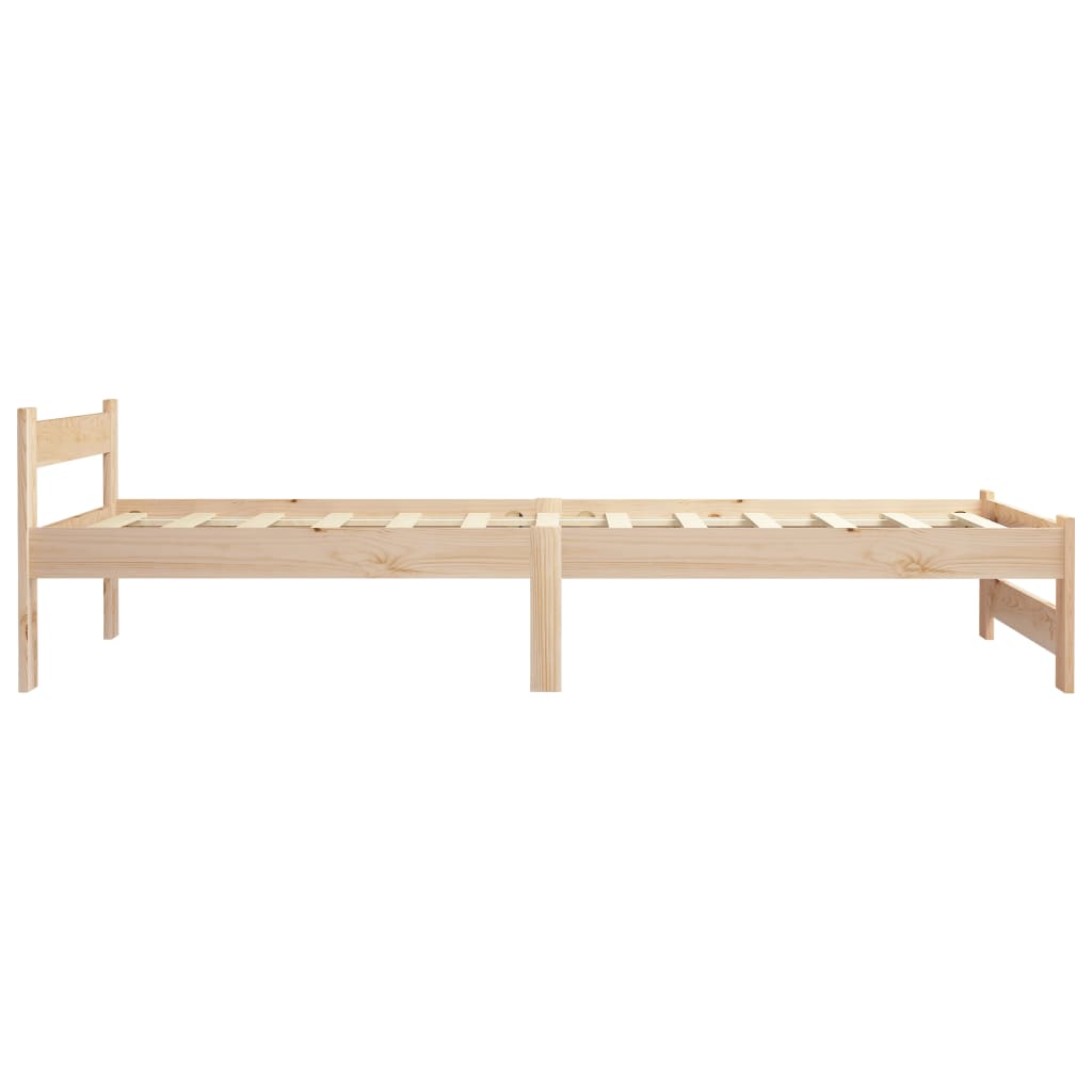 Cadru de pat, 90 x 200 cm, lemn masiv de pin - Lando