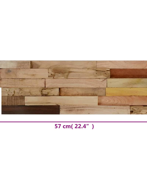 Încărcați imaginea în vizualizatorul Galerie, Panouri de placare pereți, 10 buc., 1,03 m², lemn tec reciclat - Lando
