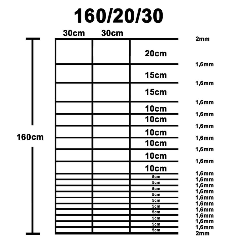 Gard de grădină, argintiu, 50x1,6 m, oțel galvanizat Lando - Lando