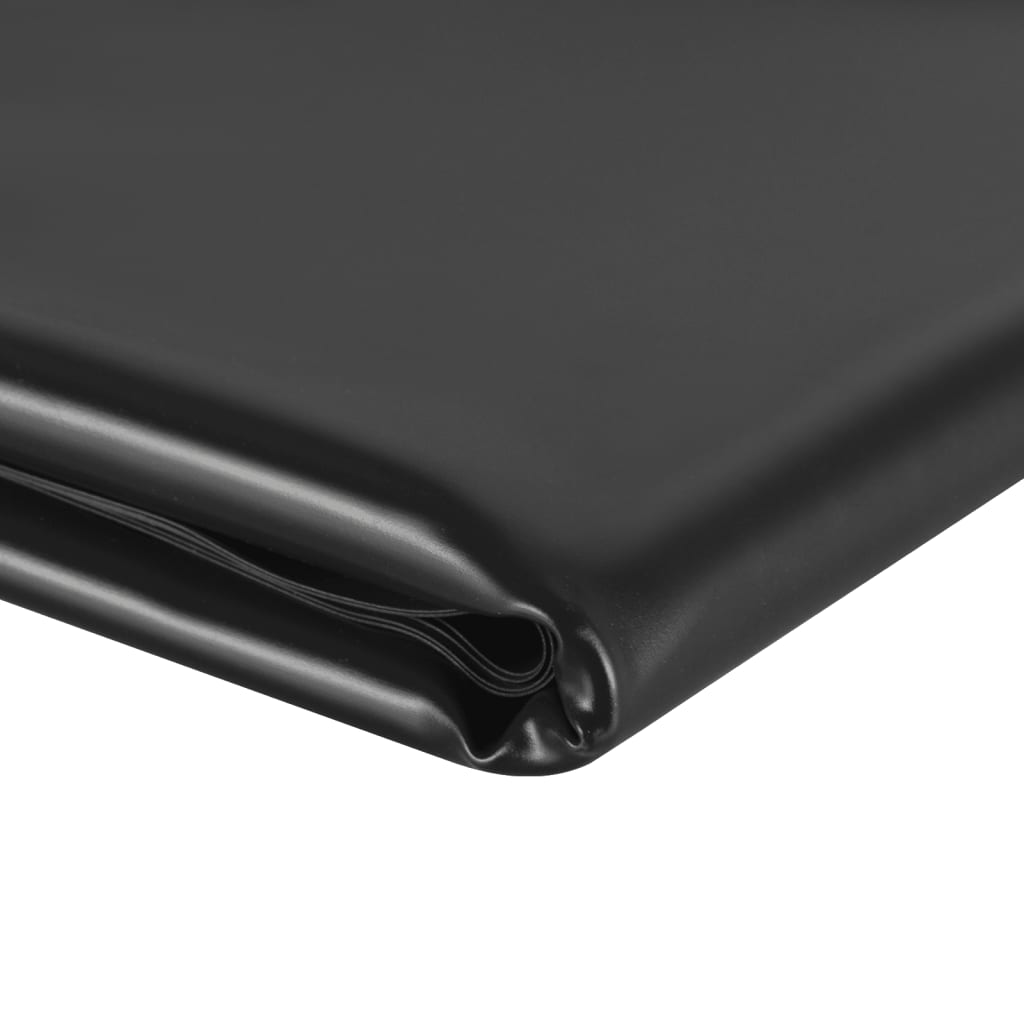 Căptușeală pentru iaz, negru, 2x6 m, PVC, 0,5 mm - Lando