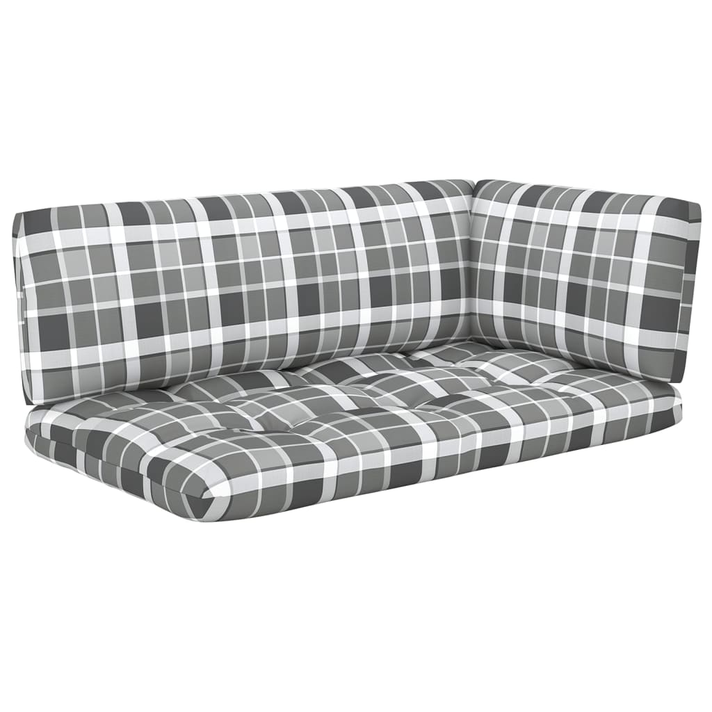 Canapea din paleți cu 2 locuri, cu perne, lemn pin tratat - Lando