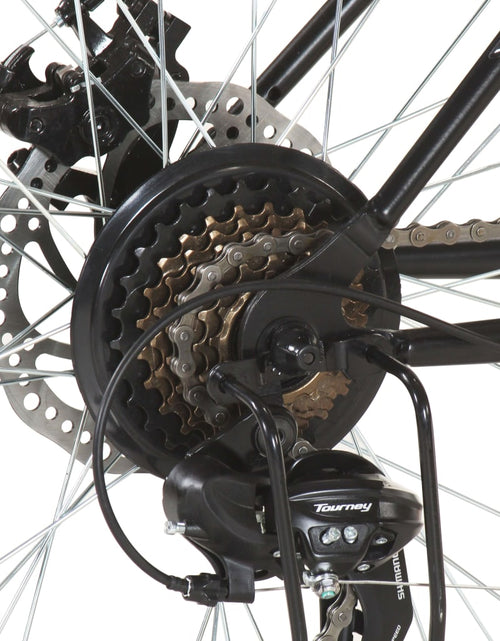 Загрузите изображение в средство просмотра галереи, Bicicletă montană 21 viteze, roată 29 inci, negru, cadru 53 cm Lando - Lando
