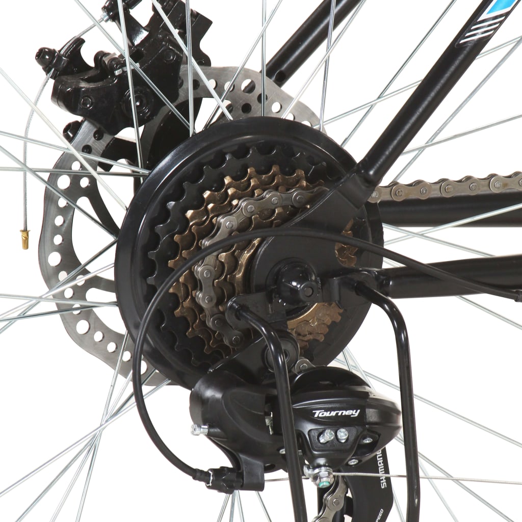 Bicicletă montană 21 viteze, roată 29 inci, negru, cadru 53 cm Lando - Lando