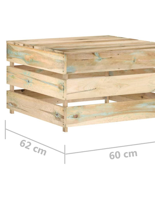Загрузите изображение в средство просмотра галереи, Masă de grădină din paleți, lemn de pin tratat - Lando
