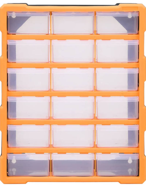 Încărcați imaginea în vizualizatorul Galerie, Organizator cu 18 sertare medii, 38x16x47 cm Lando - Lando
