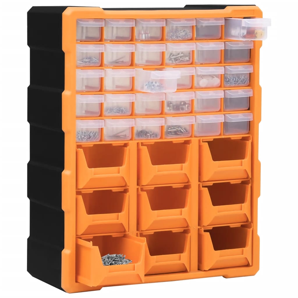 Organizator cu 39 de sertare, 38x16x47 cm Lando - Lando