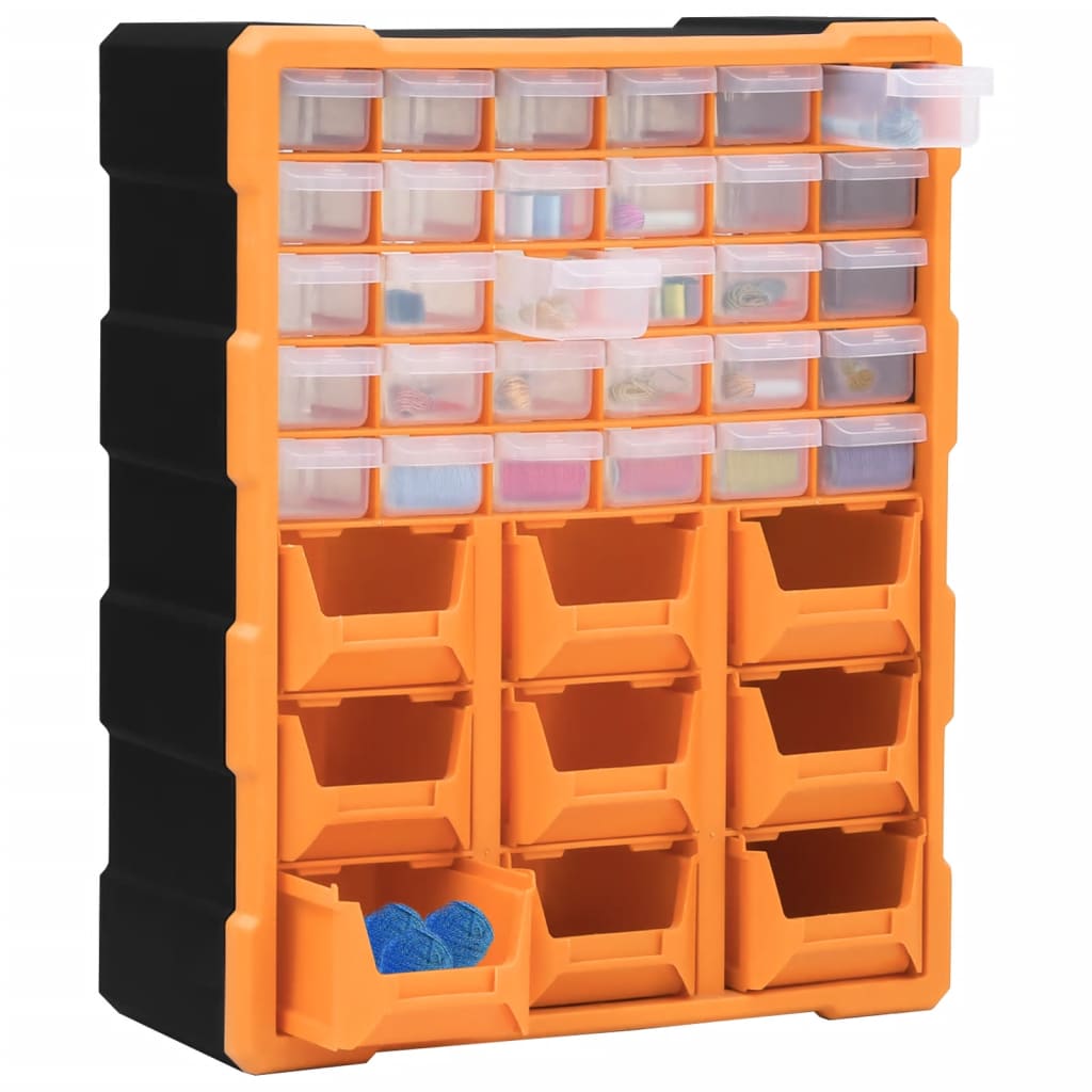 Organizator cu 39 de sertare, 38x16x47 cm Lando - Lando