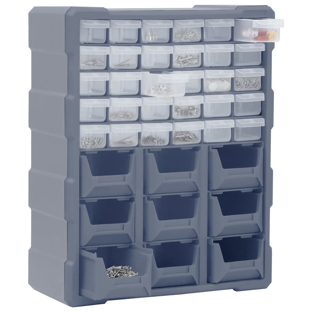 Organizator cu 39 de sertare, 38x16x47 cm Lando - Lando