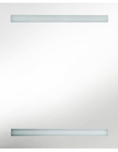 Загрузите изображение в средство просмотра галереи, Dulap de baie cu oglindă și LED-uri, gri, 50x14x60 cm Lando - Lando
