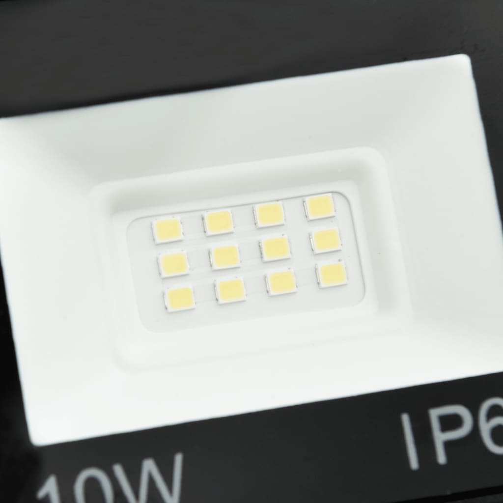 Proiectoare cu LED, 10 W, 2 buc., alb rece Lando - Lando