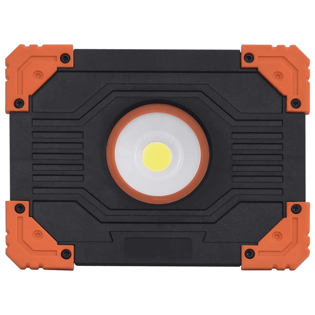 Reflector portabil cu LED, 10 W, alb rece, ABS Lando - Lando