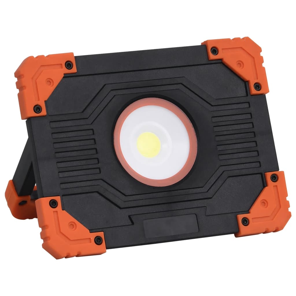 Reflector portabil cu LED, 10 W, alb rece, ABS Lando - Lando