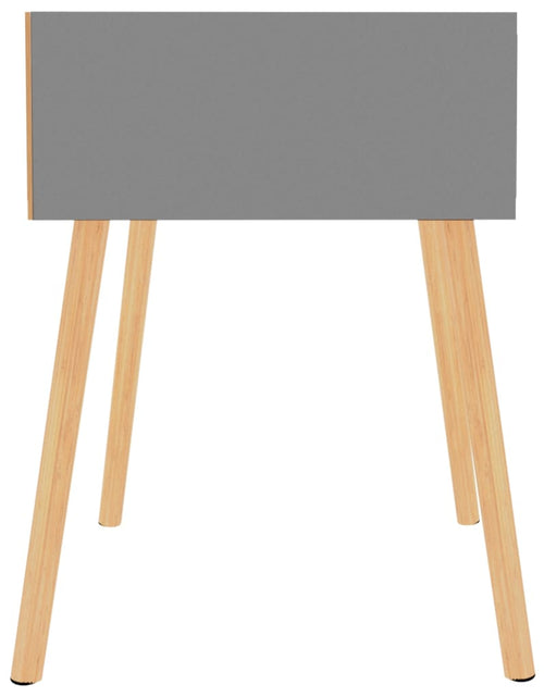 Încărcați imaginea în vizualizatorul Galerie, Noptieră, gri, 40x40x56 cm, lemn prelucrat - Lando
