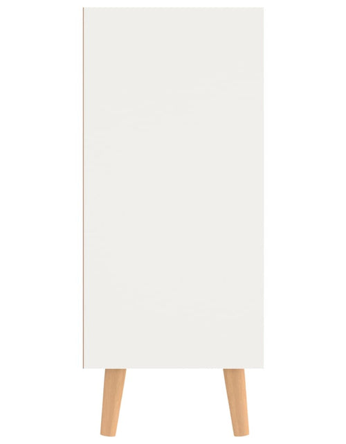 Загрузите изображение в средство просмотра галереи, Servante, alb și stejar sonoma, 90x30x72 cm, lemn prelucrat Lando - Lando
