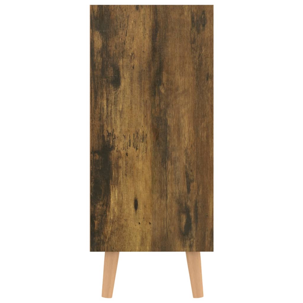 Servantă, stejar afumat, 90x30x72 cm, lemn prelucrat Lando - Lando