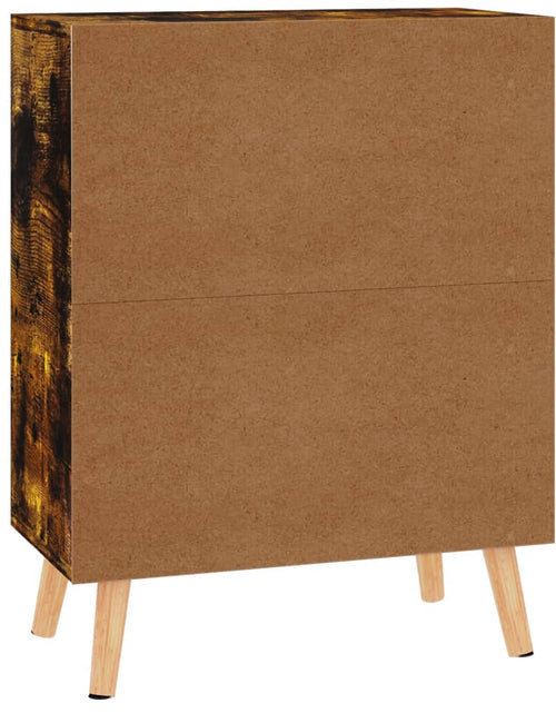 Загрузите изображение в средство просмотра галереи, Servantă, stejar afumat, 60x30x72 cm, lemn prelucrat Lando - Lando
