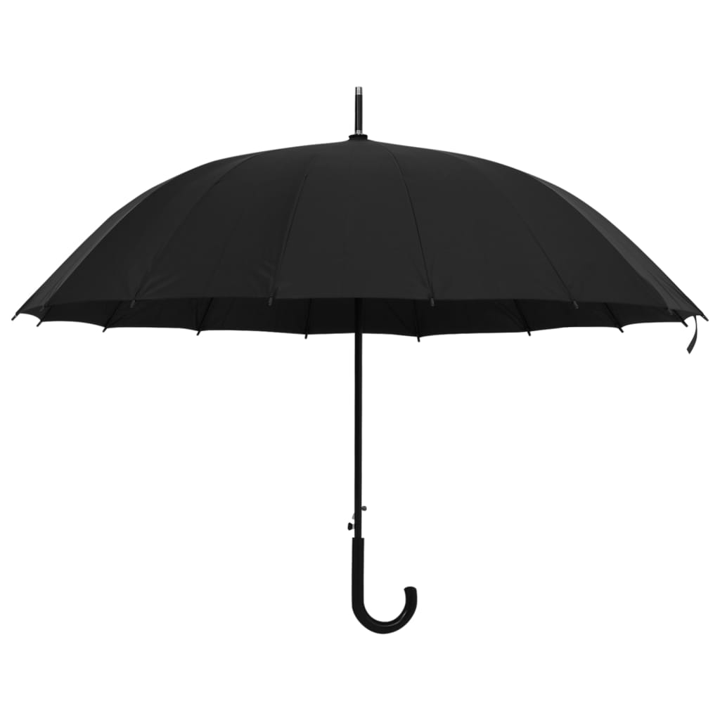 Umbrelă automată, negru, 120 cm Lando - Lando