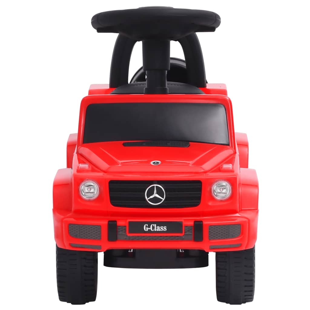 Mașinuță pentru pași Mercedes-Benz G63, roșu Lando - Lando